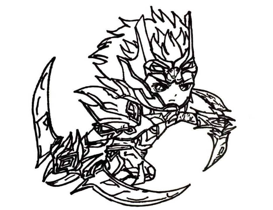 Ảnh Nakroth Lôi Quang Sứ chibi