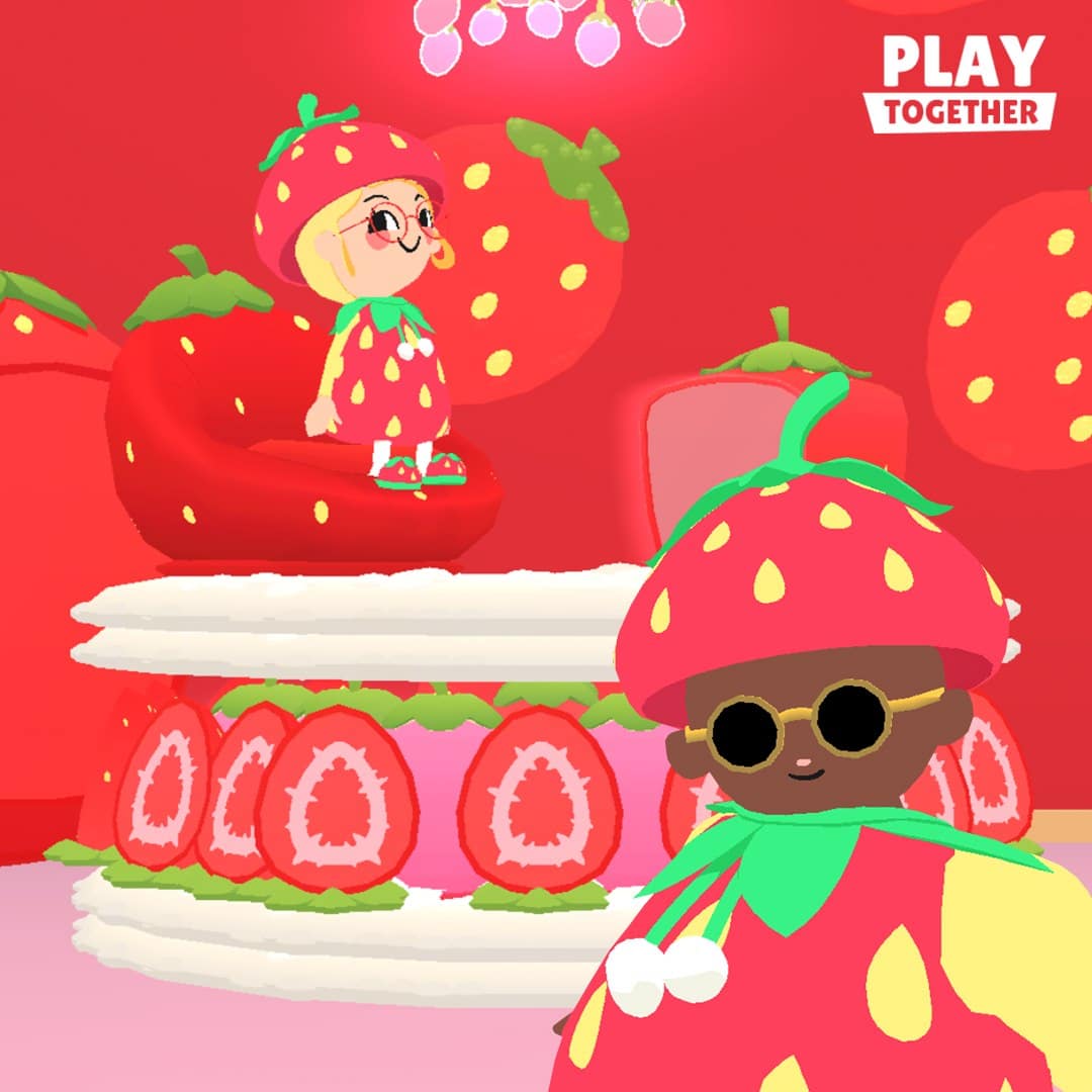 Anh avatar game Play Together cute de thuong
