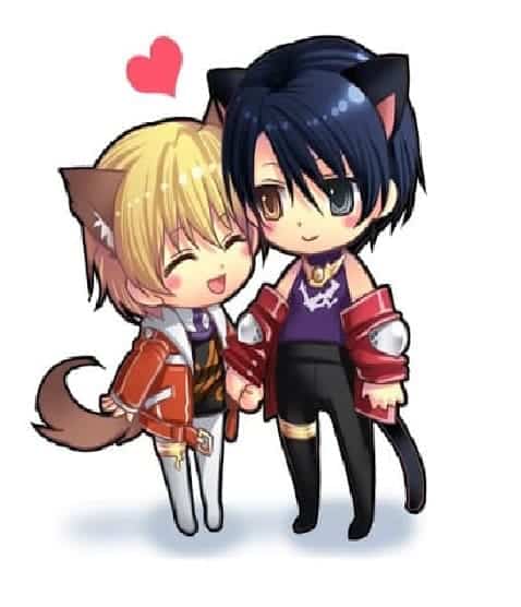 Ảnh đại diện liên quân chibi cặp cute