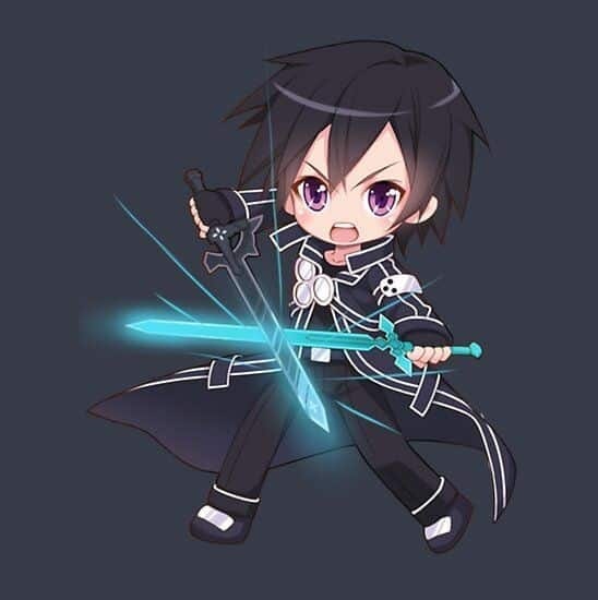 Bộ Ảnh Allain Kirito Chibi Cute