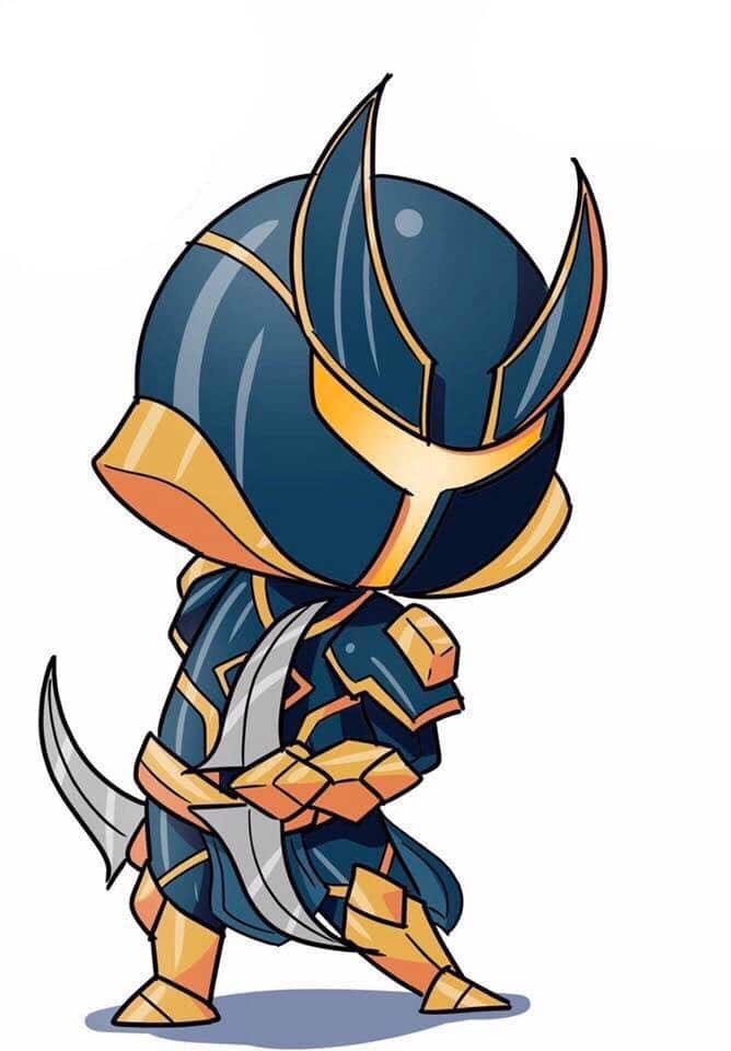 Bộ hình Nakroth Chibi ngầu