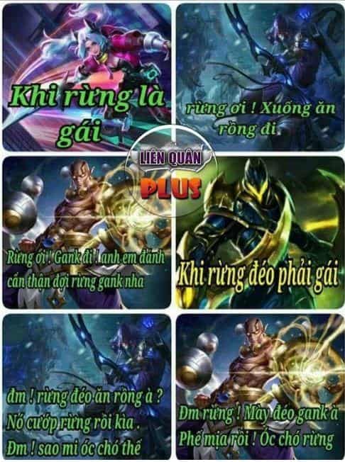 Chần gì mà không lưu ngay ảnh chế liên quân avatar về máy nào