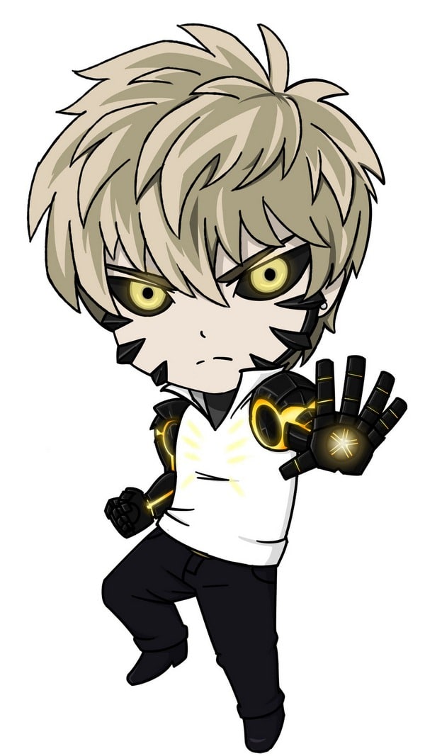 Hình Genos chibi cute