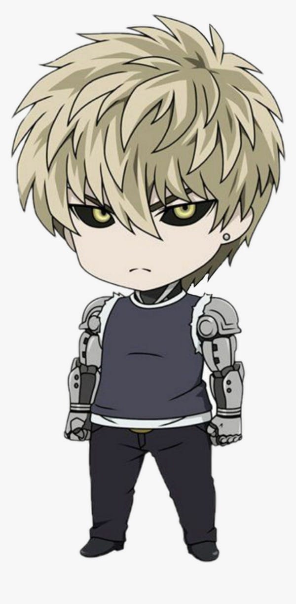 Hình Genos chibi đáng yêu