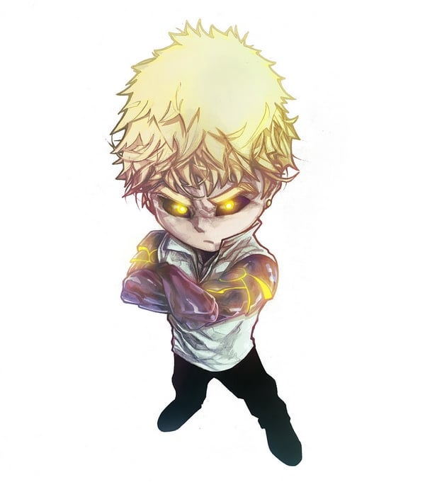 Hình Genos chibi