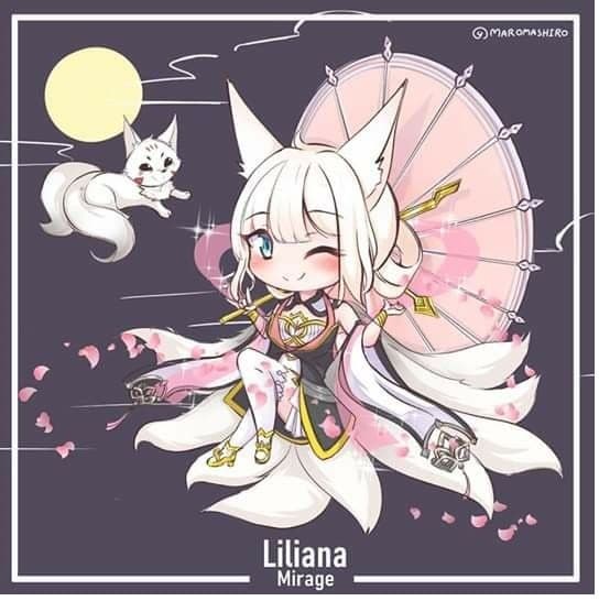 Hình Liên Quân Chibi Liliana cute