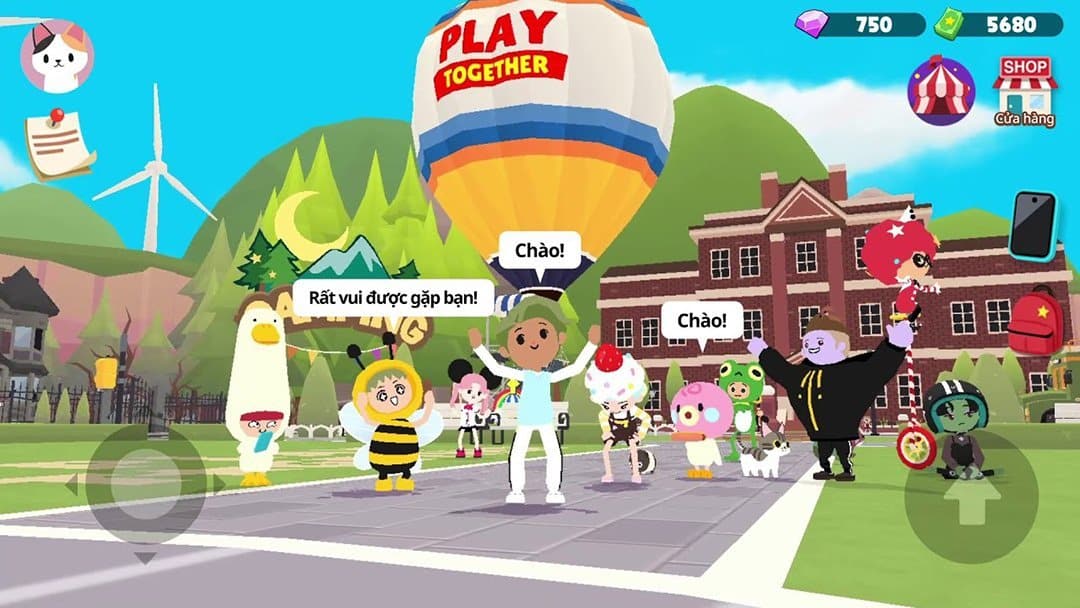 Hình Play Together nghèo nhất