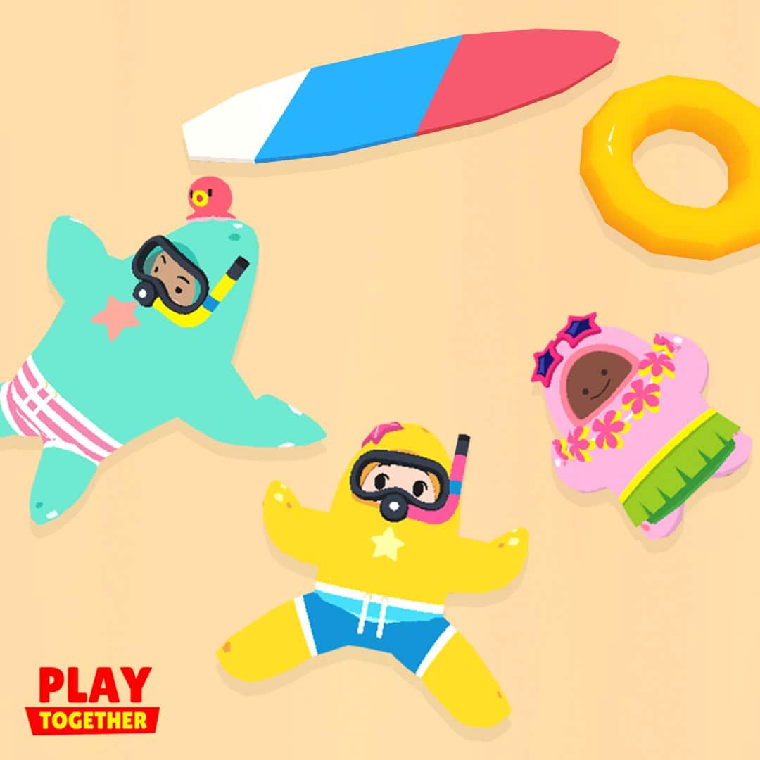 Hình Play Together nhân vật dễ thương