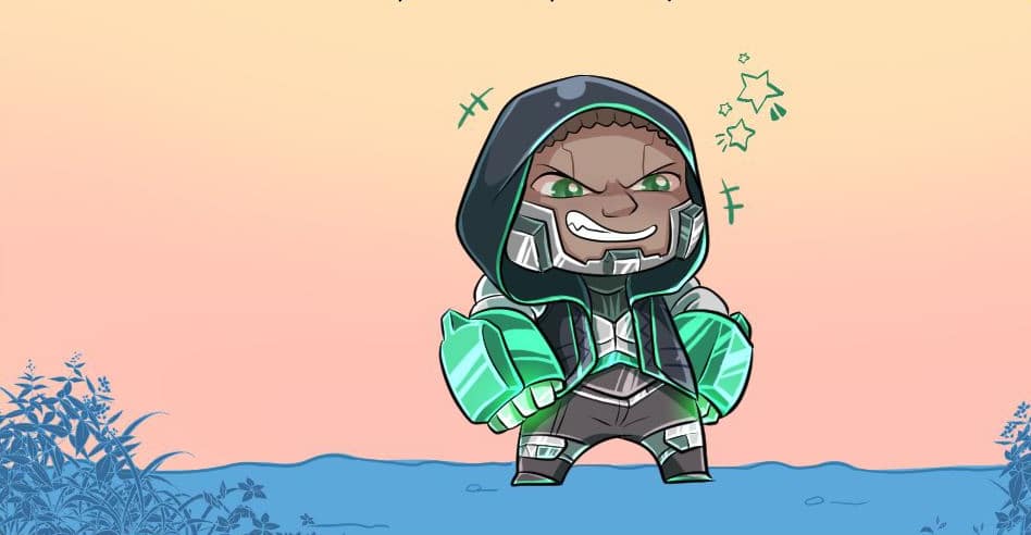 Hình Raz Muay Thai chibi dễ thương