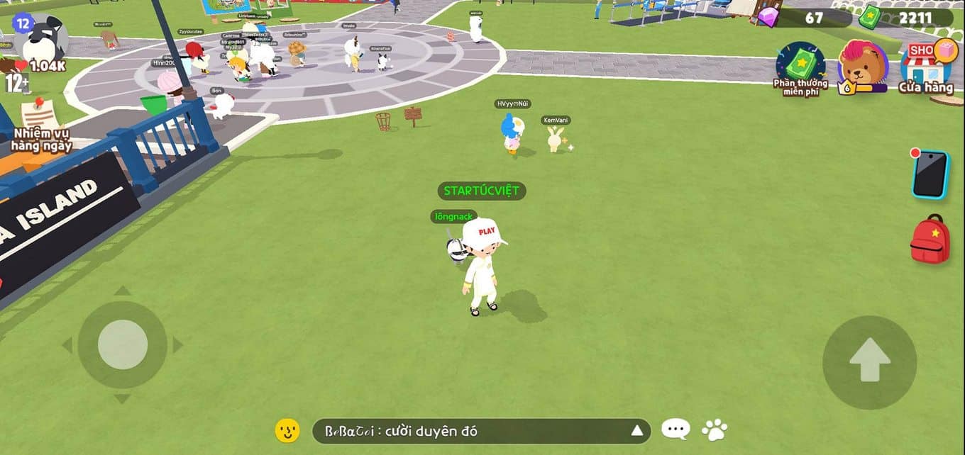 Hình acc game Play Together nhà giàu siêu VIP