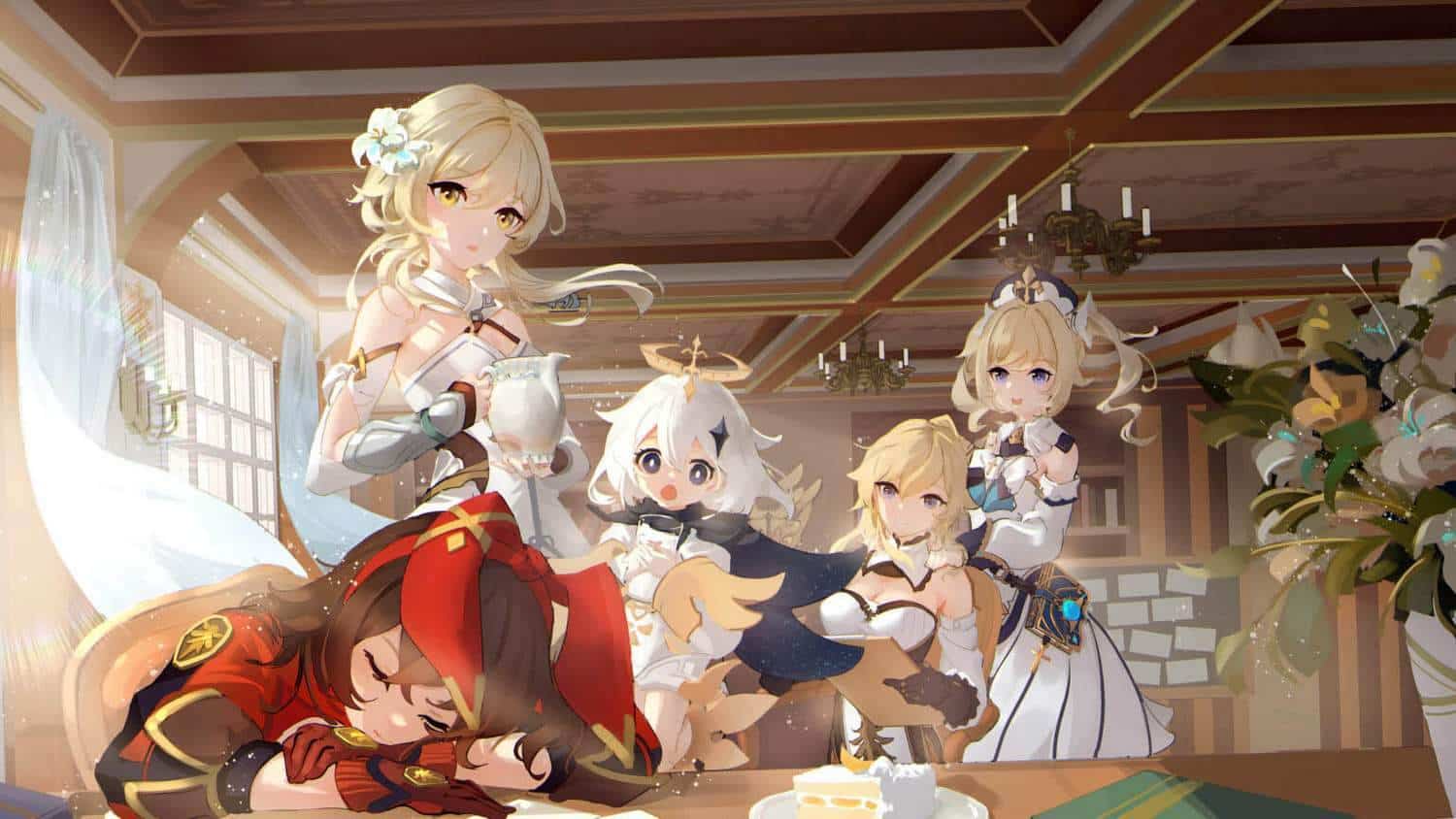 Hình ảnh Genshin Impact chibi cute