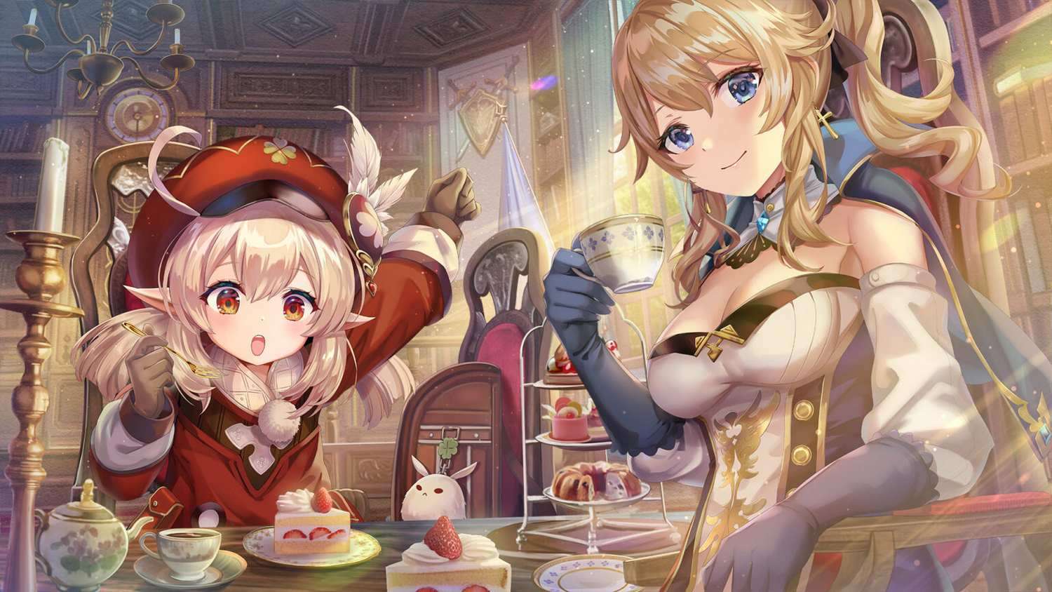 Hình ảnh Genshin Impact chibi dễ thương