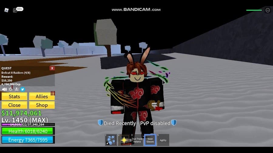 Hình ảnh account Blox Fruit VIP giàu có