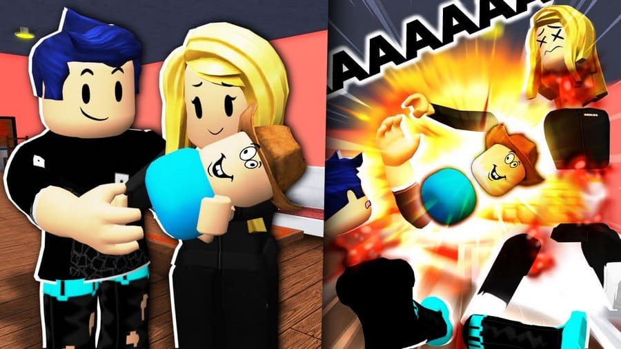 Hình ảnh game Roblox bựa chế vui