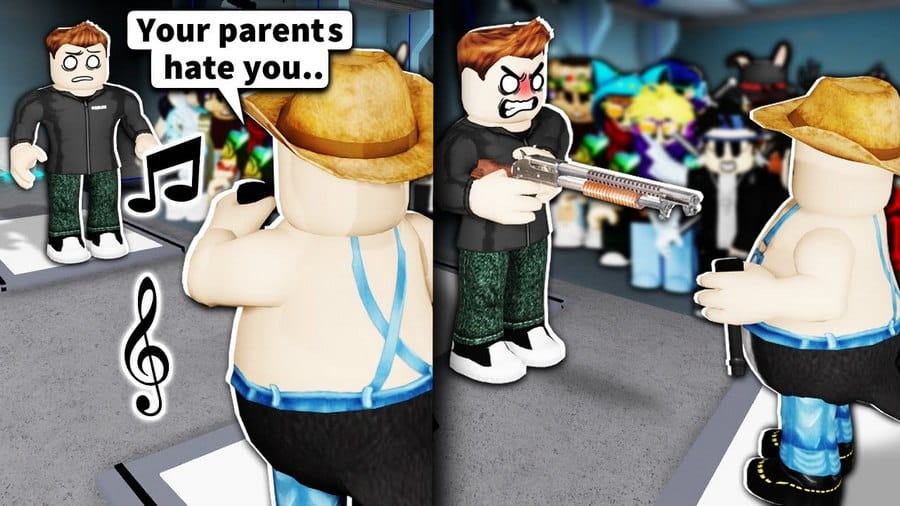 Hình ảnh game Roblox bựa hài