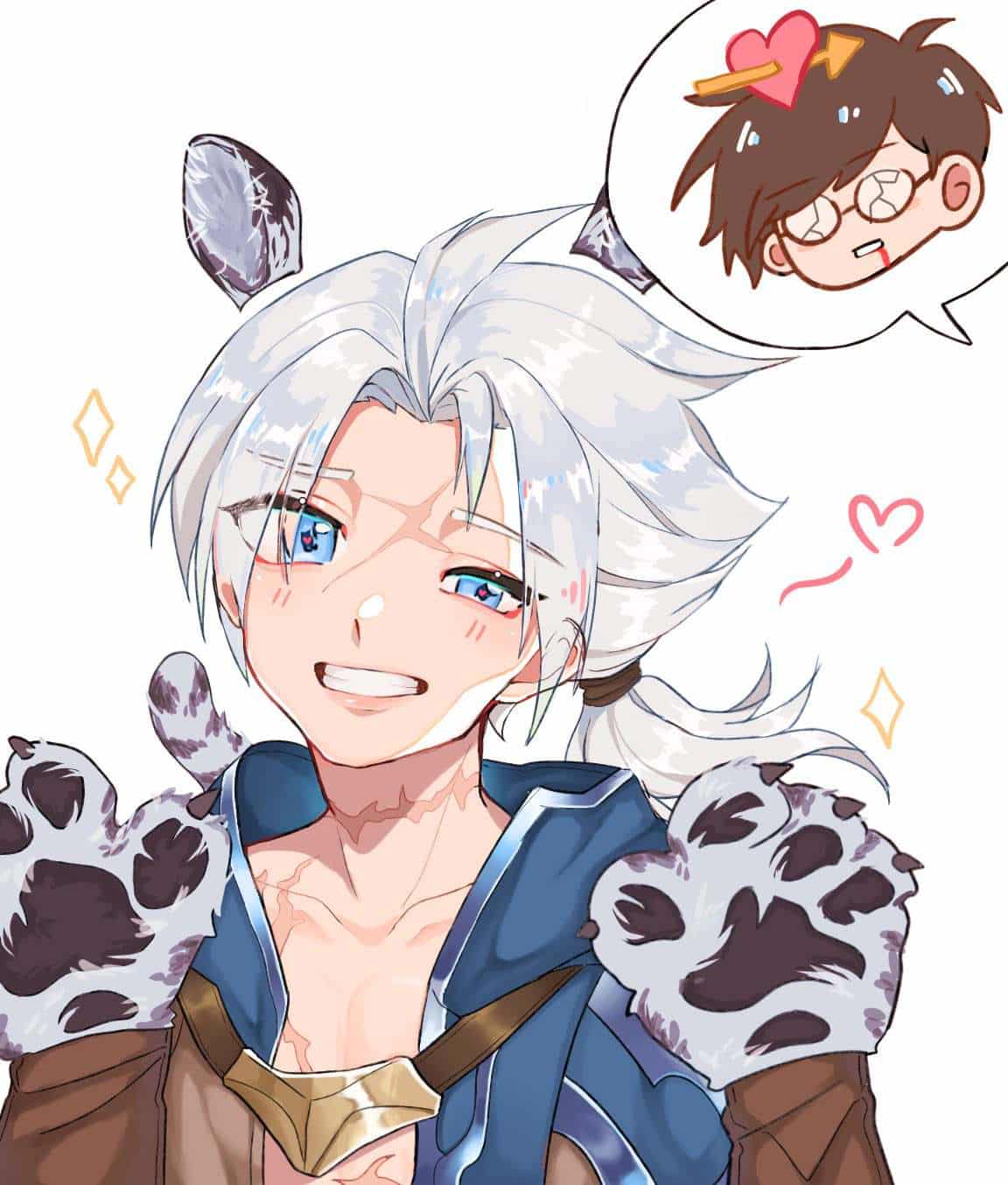 Hình anime Allain mới nhất đáng yêu