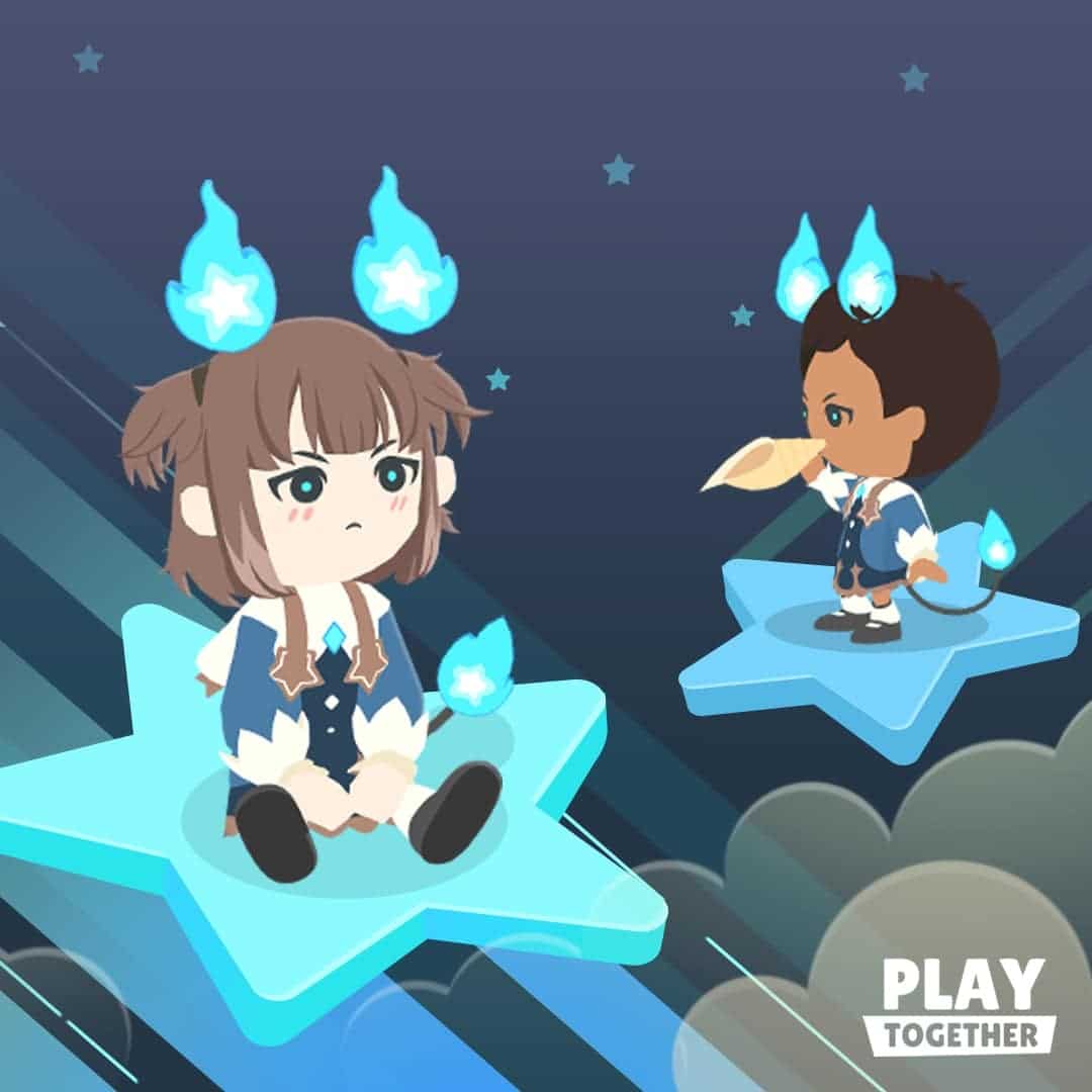 Hinh game Play Together cap doi cute