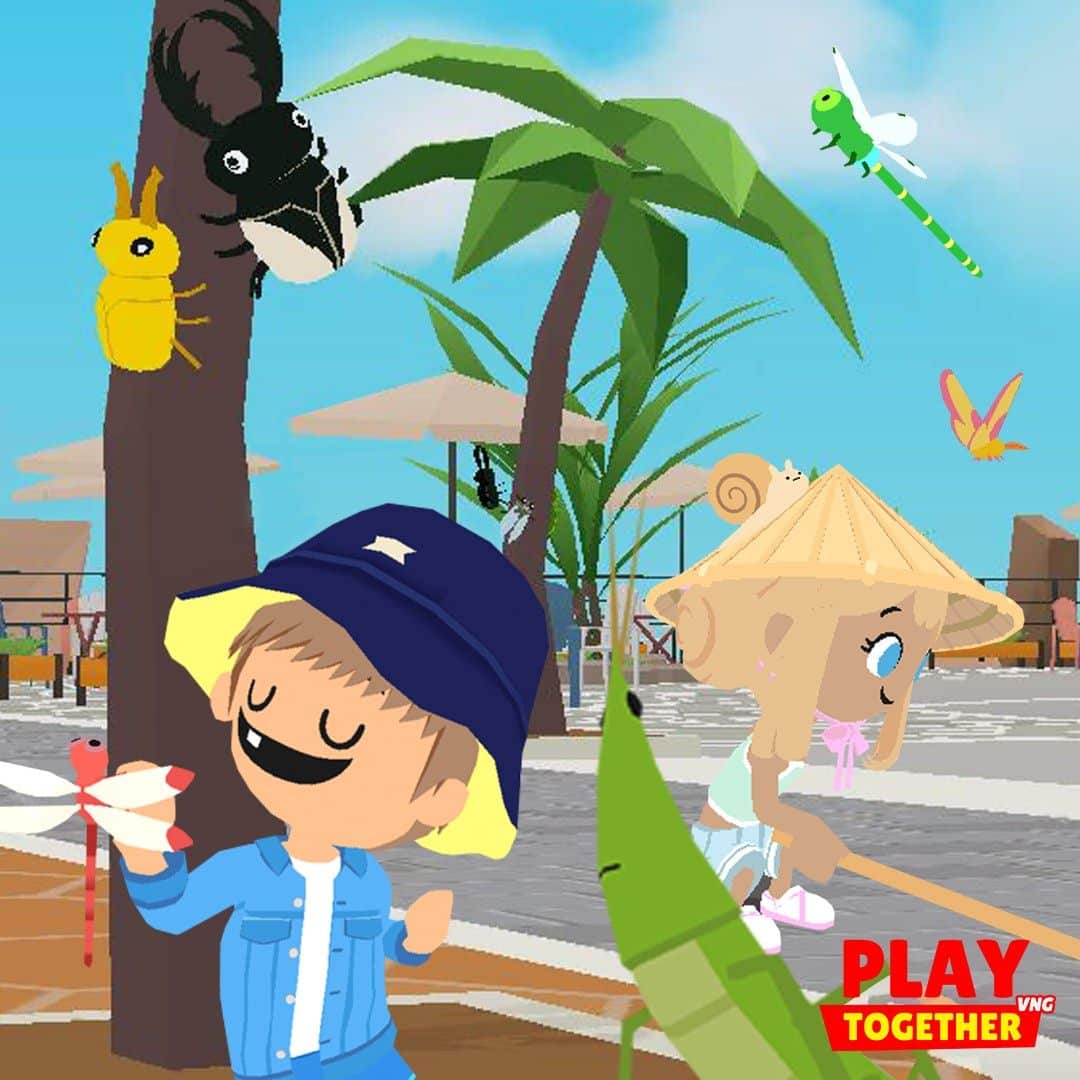 Hinh game Play Together cap doi dep nhat