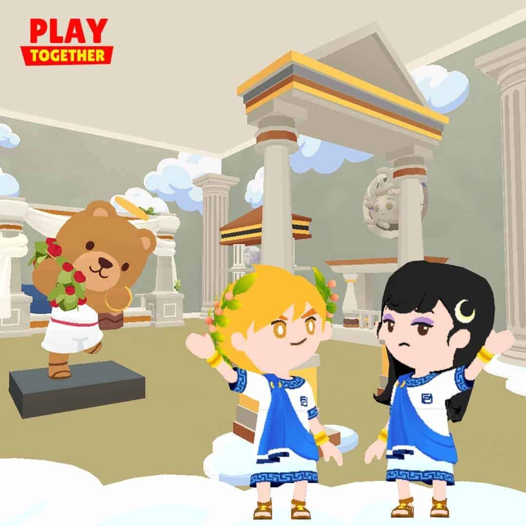 Hinh nen Play Together con gai