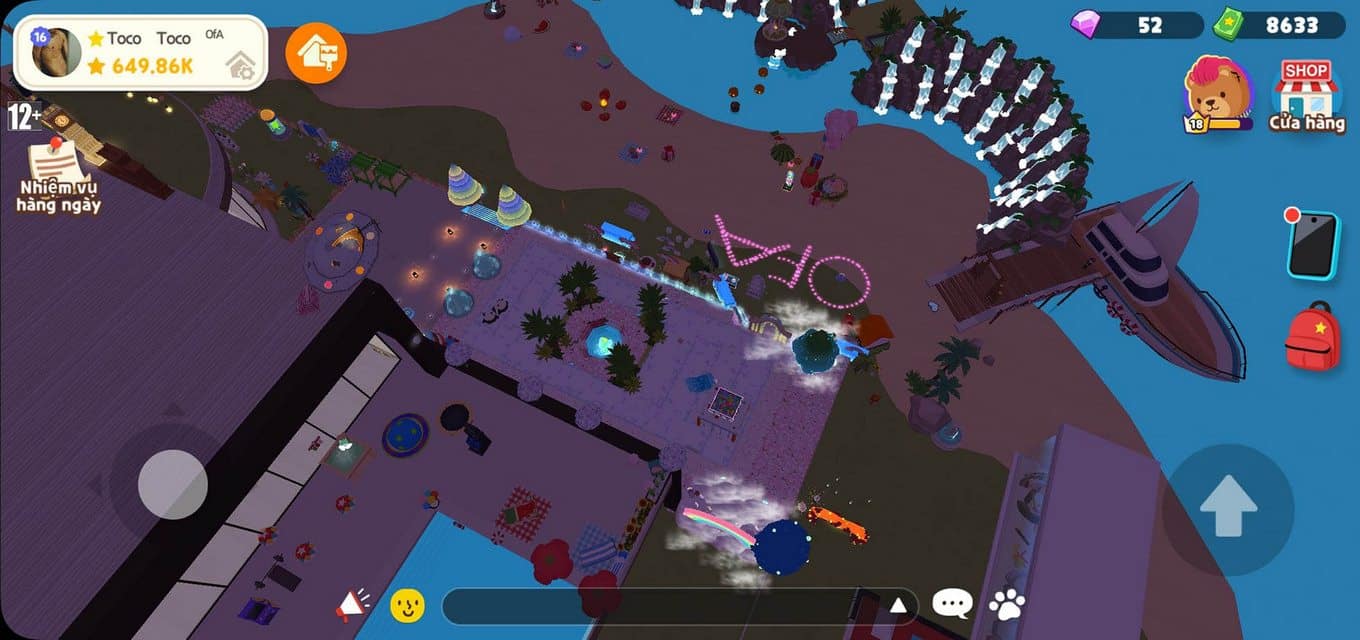 Hình tài khoản game Play Together nghèo hết tiền