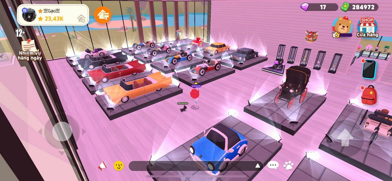 Hình tài khoản game Play Together nghèo không nạp