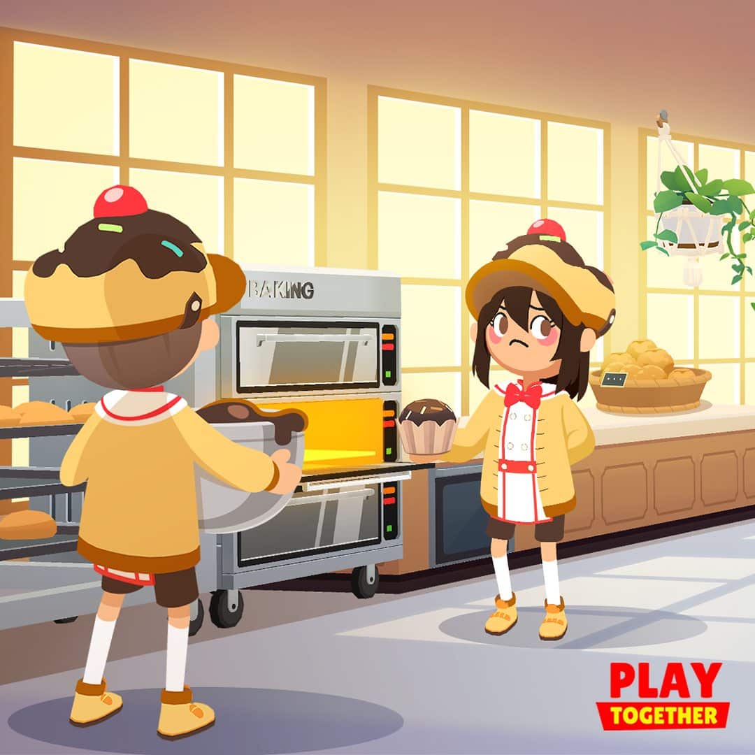 Hình trò chơi Play Together chibi cặp đôi
