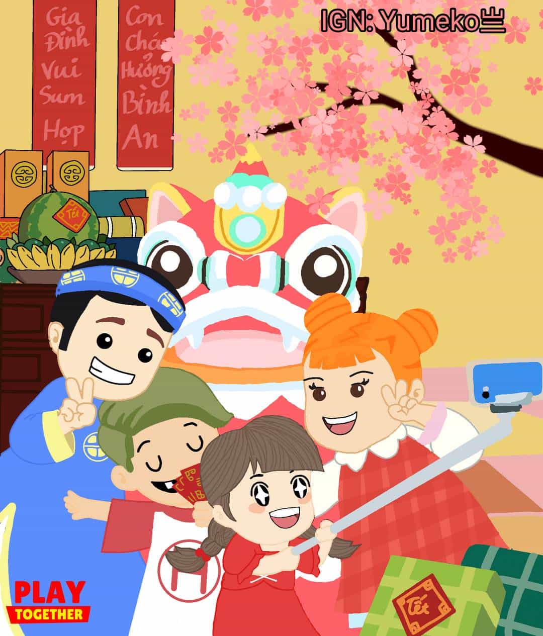 Hinh tro choi Play Together chibi dep nhat