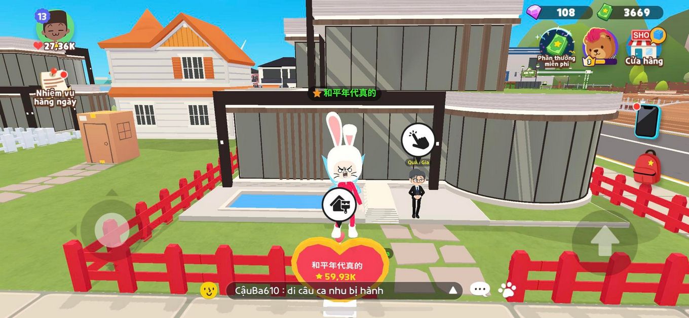 Những hình acc game Play Together giàu