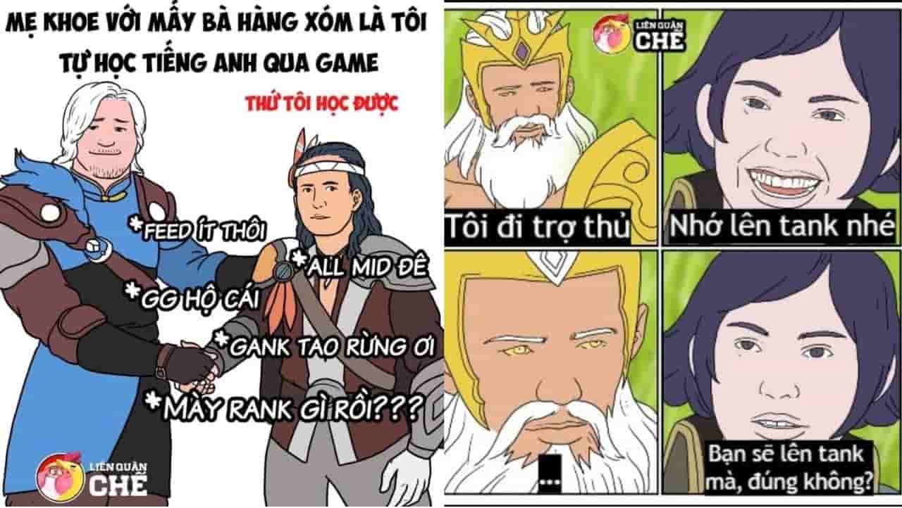 Tổng Hợp Cho Bạn Hình Chế Liên Quân Siêu Hài Hước