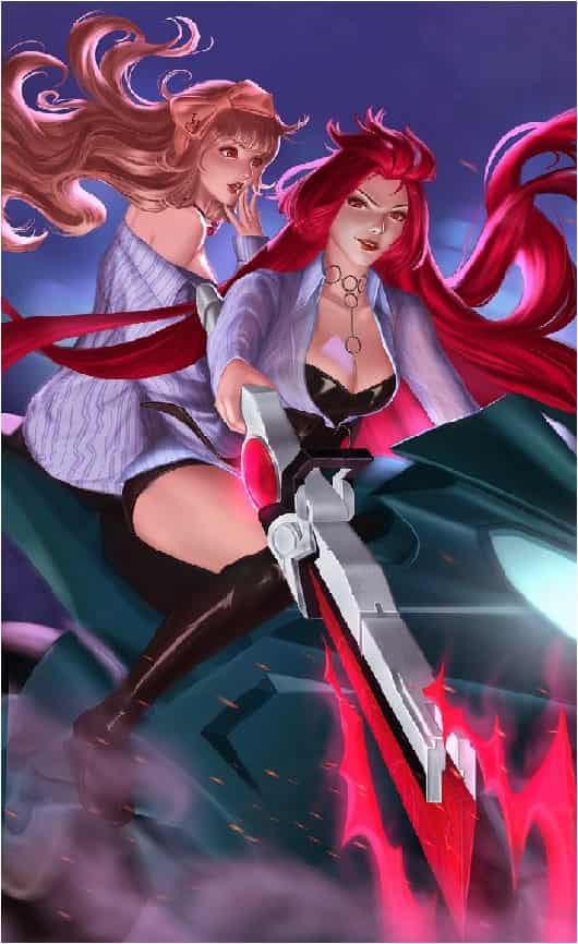 hình anime liên quân nữ