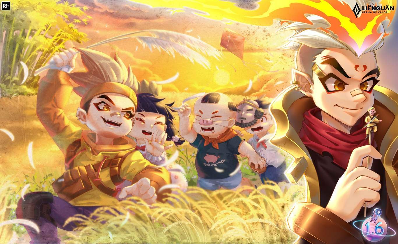 hình nền Liên Quân Ngộ Không Nhóc Tì Bá Đạo đẹp nhất
