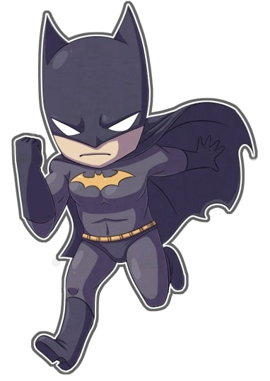 Avatar Batman chibi đẹp nhất