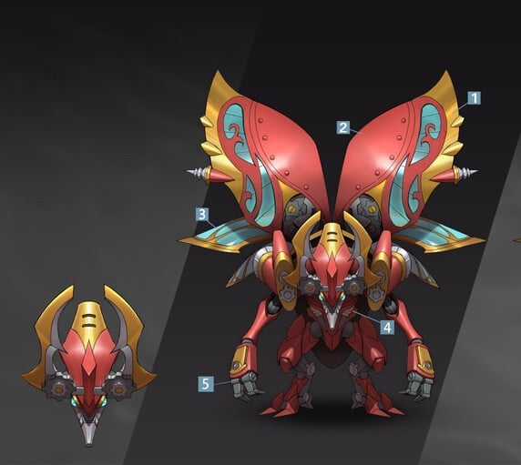 Avatar Kriknak đẹp 3D