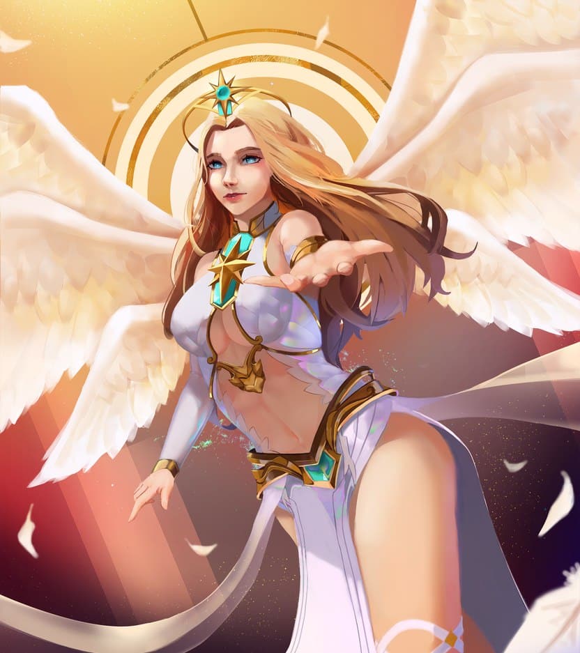 Avatar Lauriel thánh quang sứ 3D