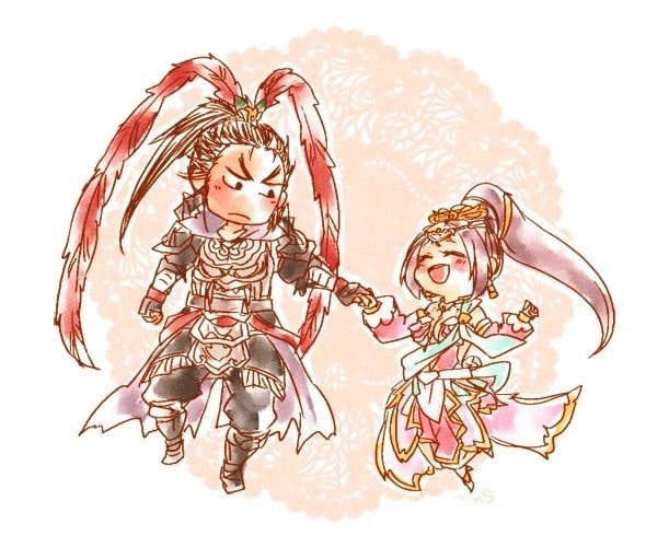 Avatar Lữ Bố cute đáng yêu