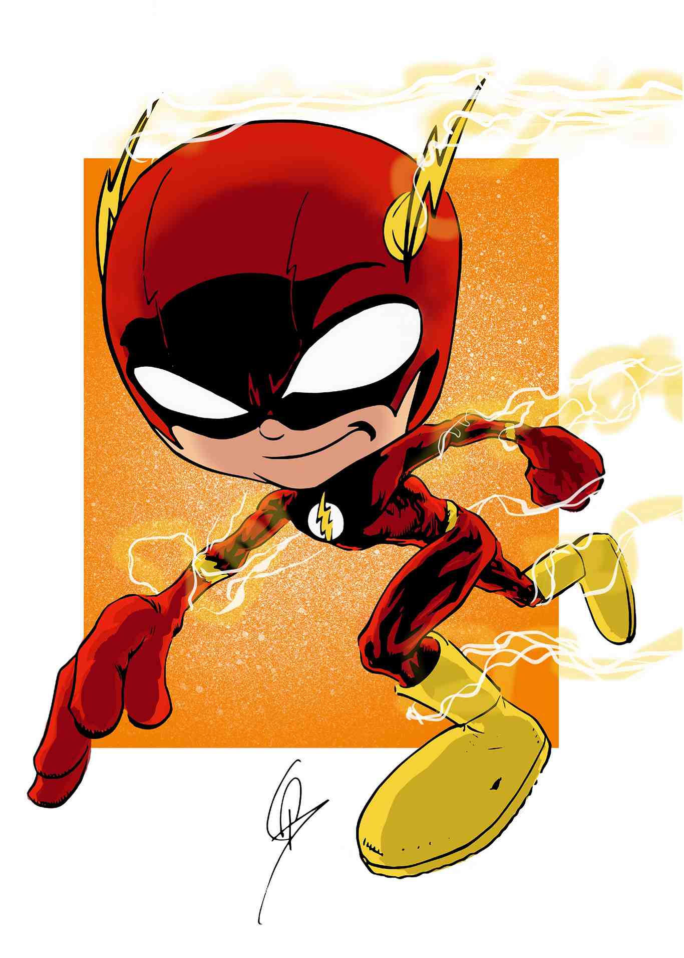 Avatar The Flash chibi dễ thương