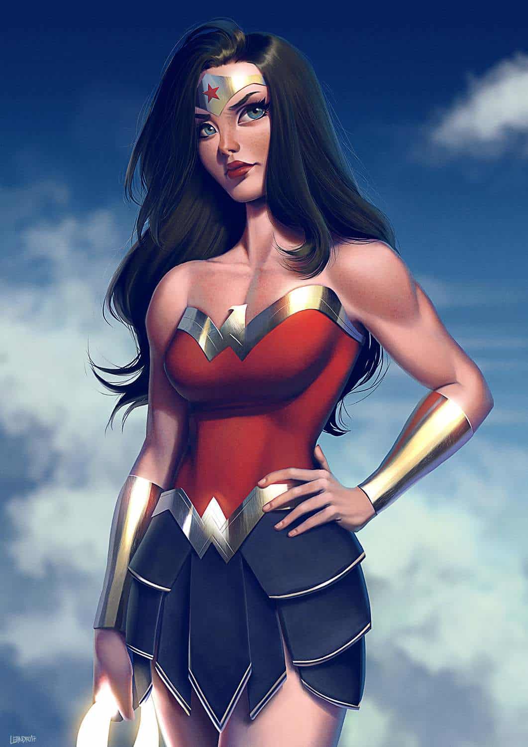 Avatar Wonder Woman đẹp 3D