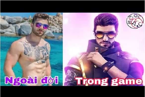 Bộ Ảnh Alok Ngoài Đời Và Trong Game