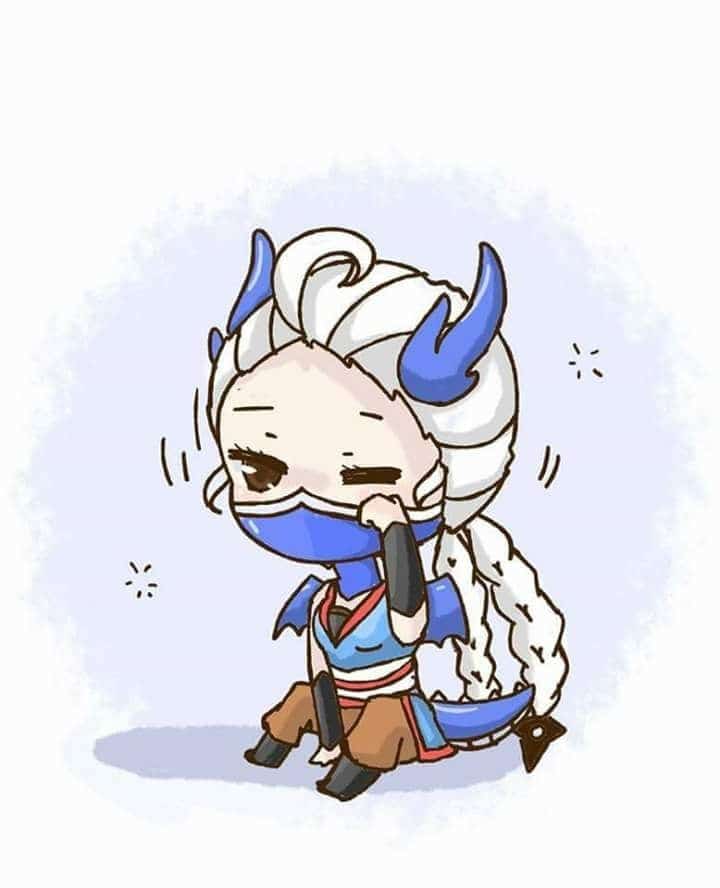 Hình Airi chibi đáng yêu