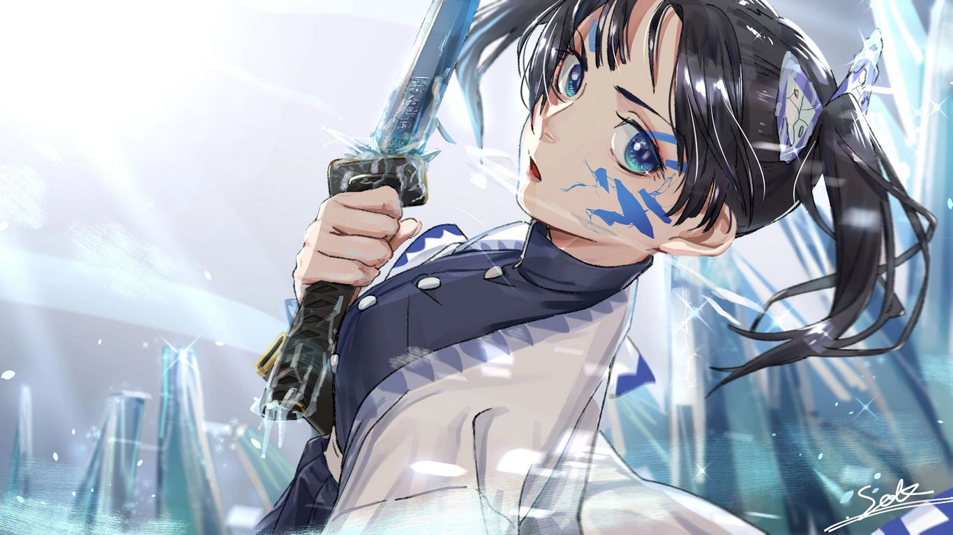 Hình Aoi Kimetsu đẹp nhất