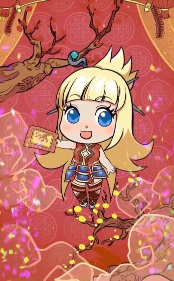 Hình Aoi chibi cute