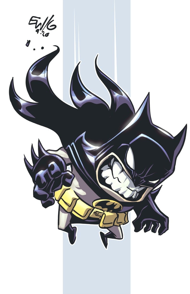 Hình Batman chibi độc đáo