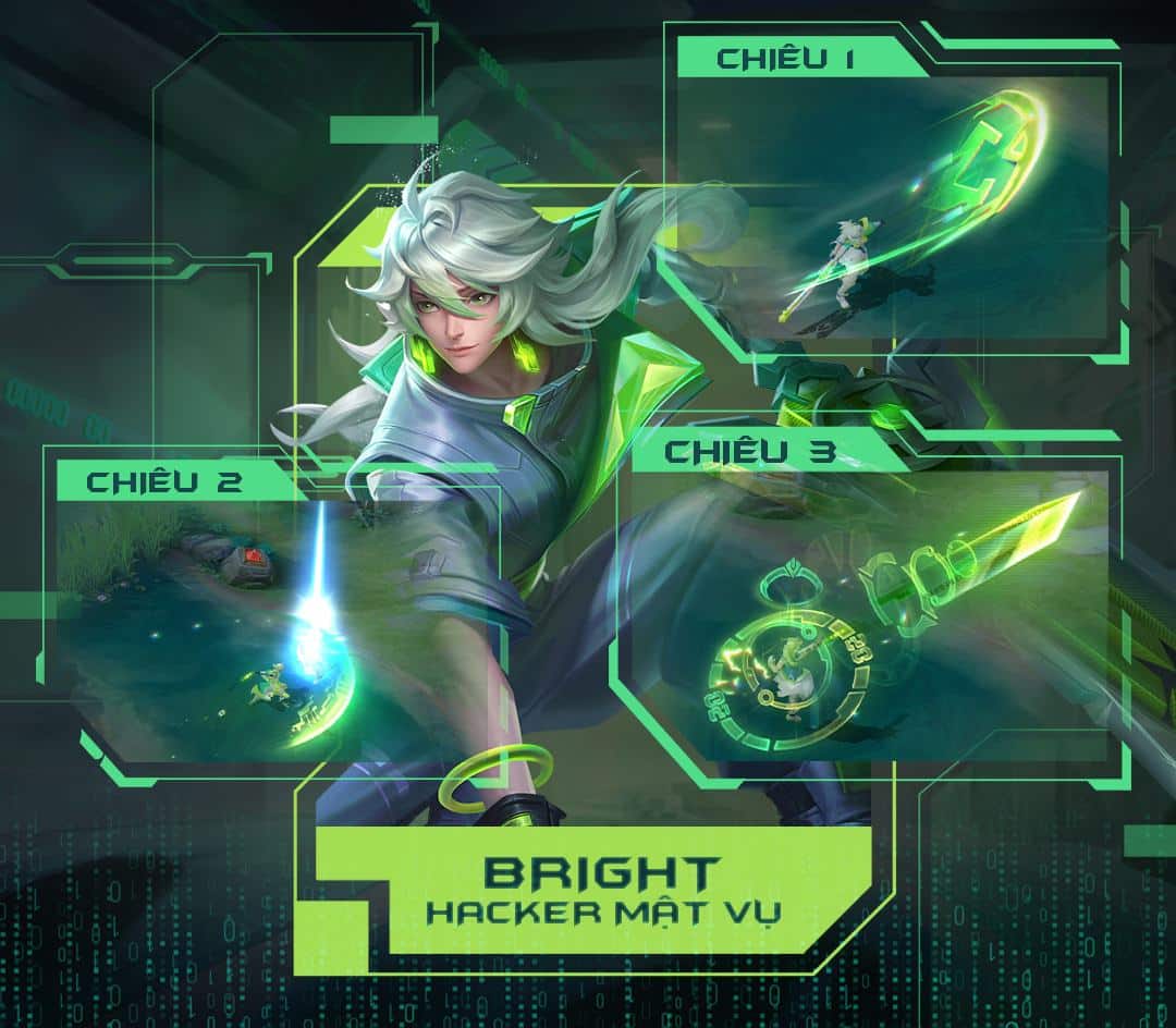 Hình Bright Liên Quân Mật Vụ Hacker cực ngầu