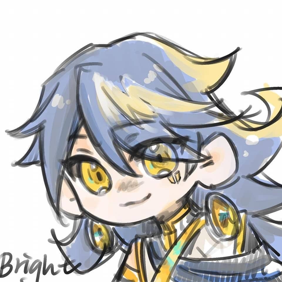 Hình Bright chibi