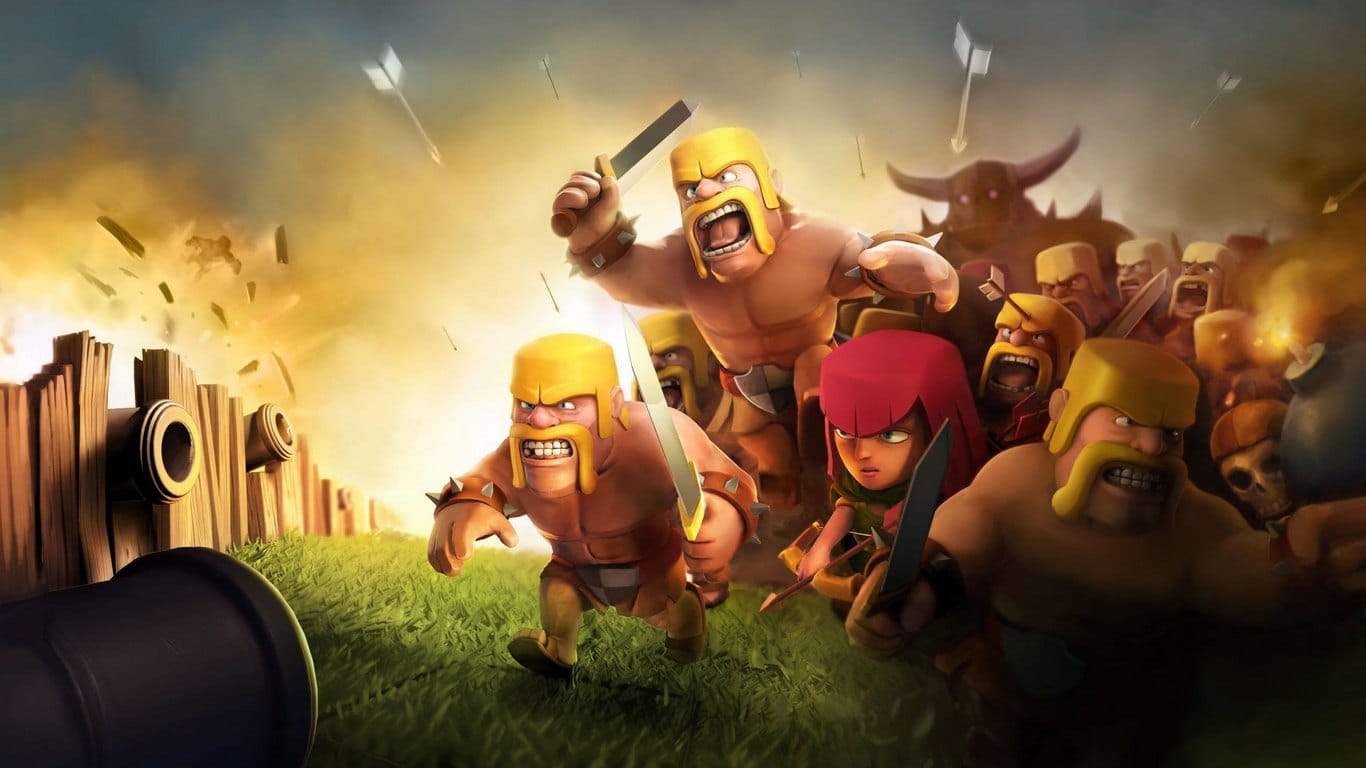 Hình Clash Of Clans ngầu full HD