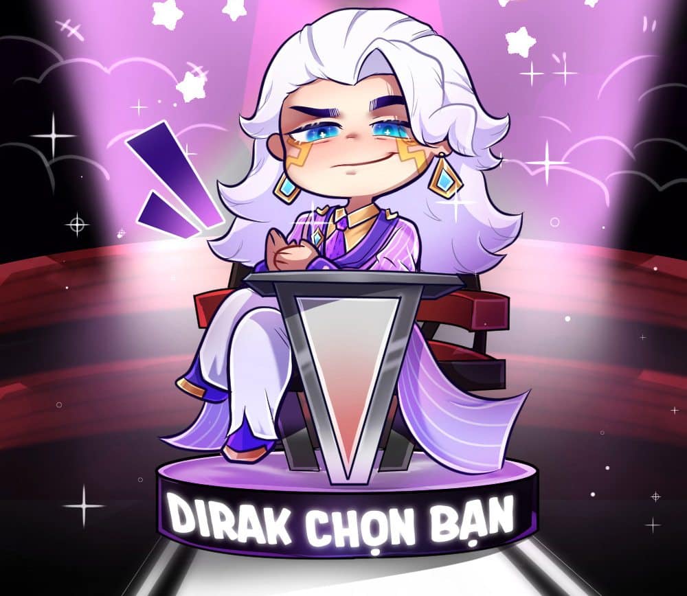 Hình Dirak cute chibi
