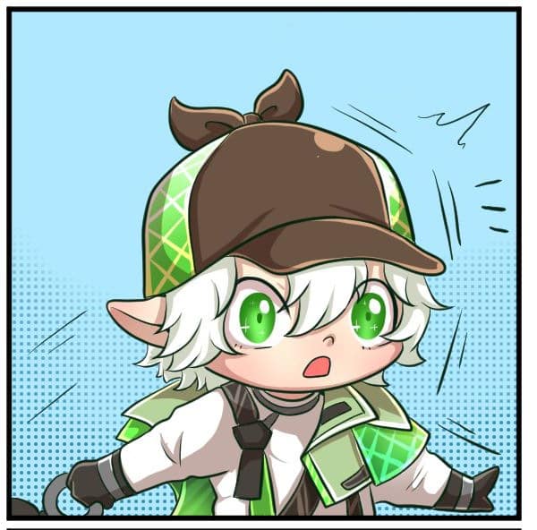 Hình Eland’Orr siêu thám tử chibi cute
