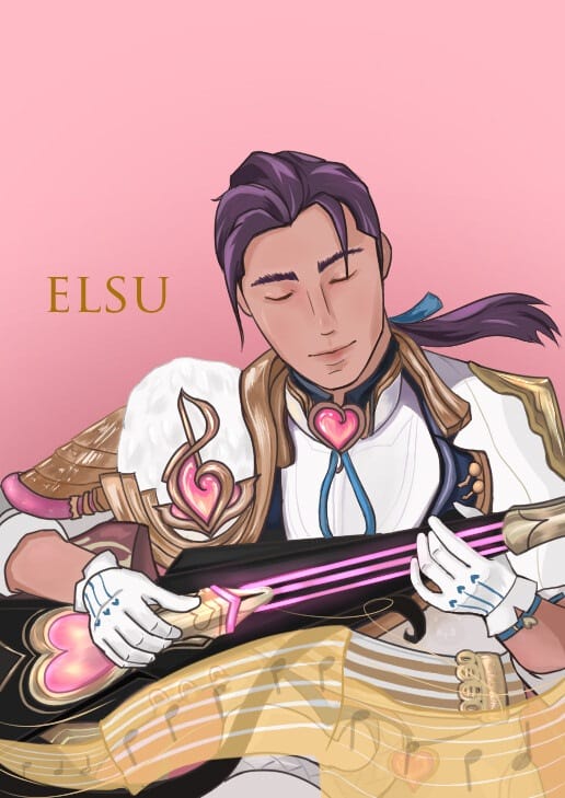 Hình Elsu cute