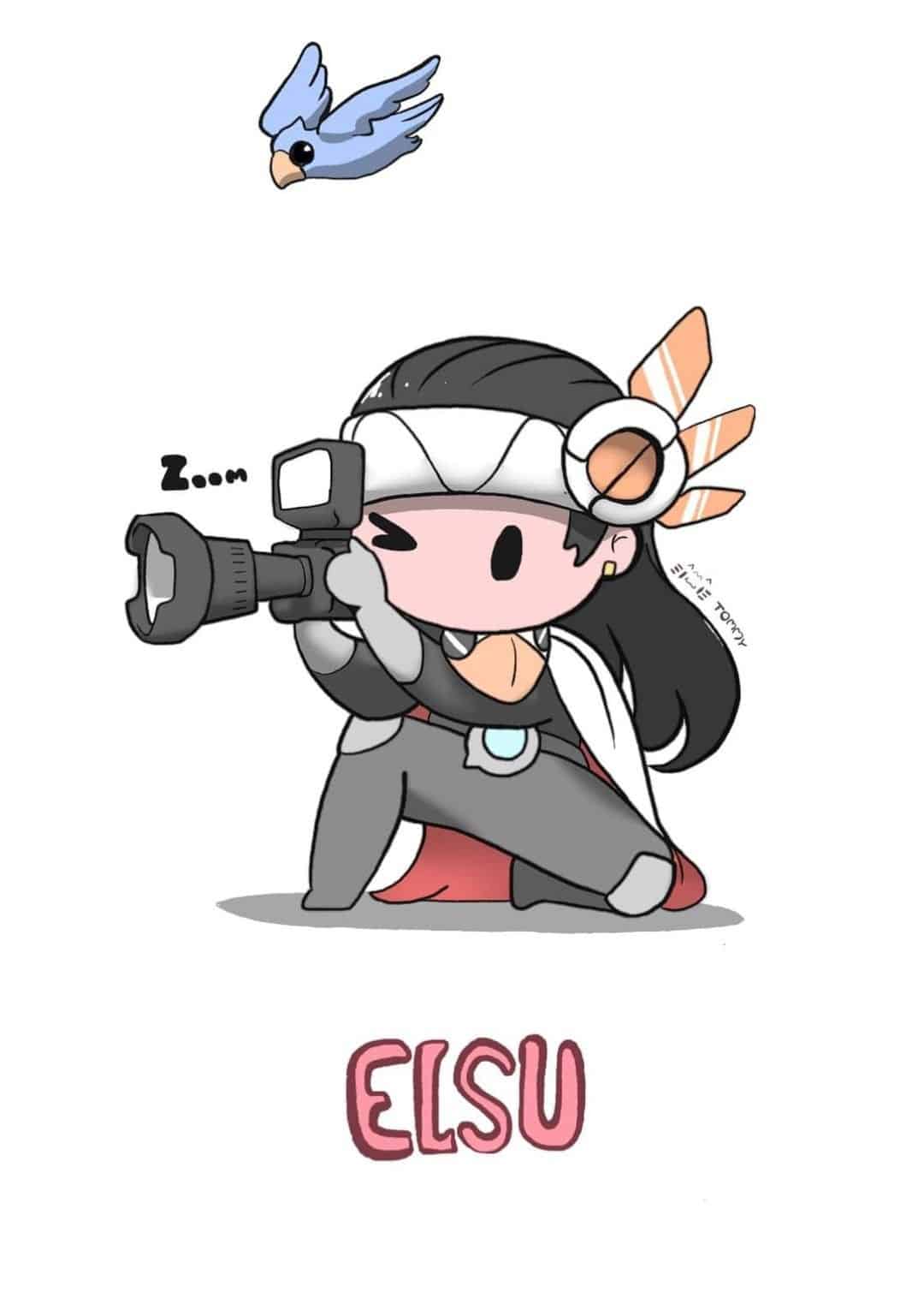 Hình Elsu sứ giả tận thế chibi đẹp nhất