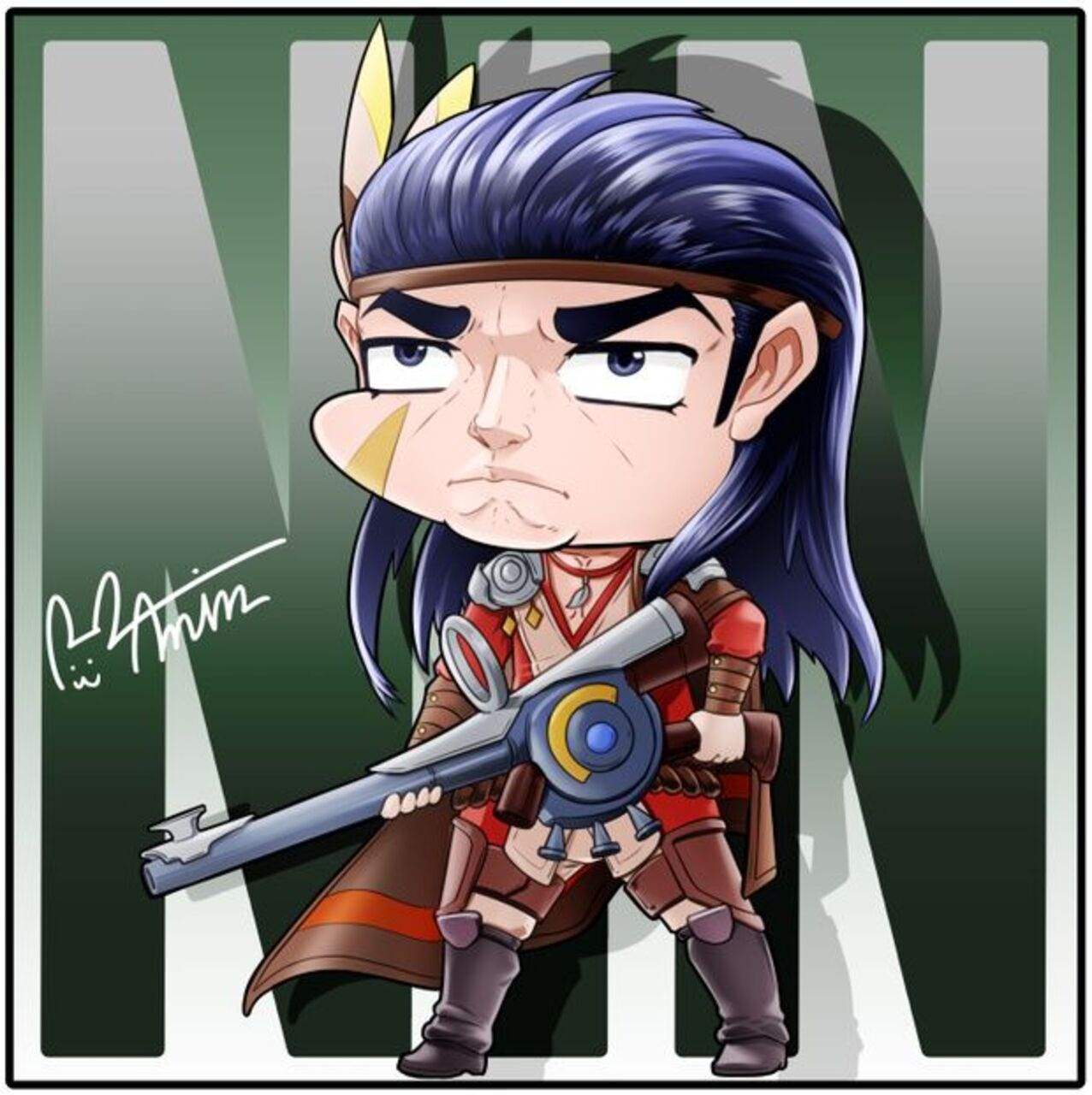 Hình Elsu sứ giả tận thế chibi